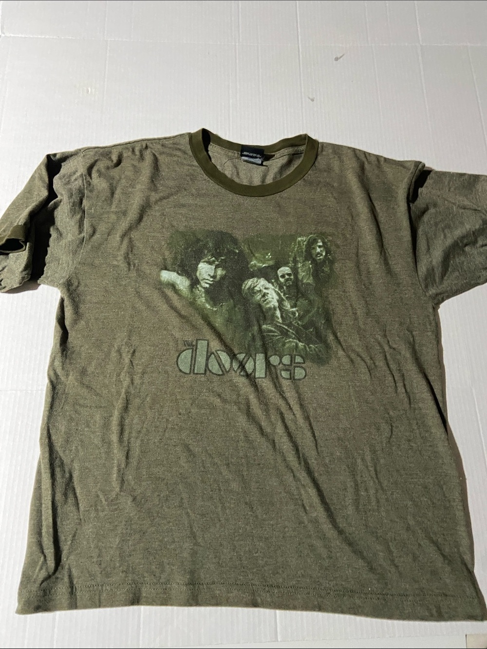 Vintage Winterland The Doors "No One Here Gets Out Alive" ringer tee. 90’s